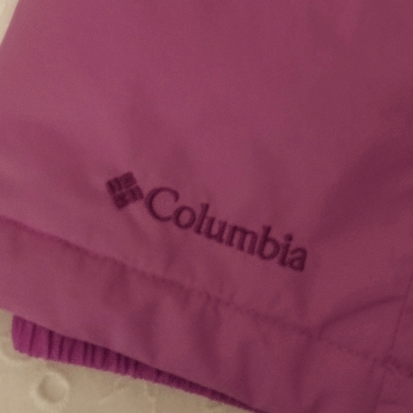 Girls Columbia Outgrown Ski Pants Pink Size M - Picture 7 of 13